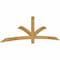 Ekena Millwork Davenport Timber Gable Bracket, Western Red Cedar, 108"W x 31 1/2"H x 2"D x 4"F, 7/12 Pitch GBW108X31X0204DAV00RWR - alternate 4